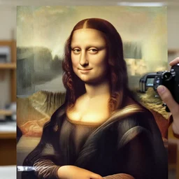 a close up photograph of leonardo da vinci in hus studio, digital camera, 8 k, instagram