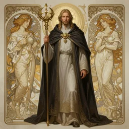 priest, D&D, fantasy, intricate, elegant, highly detailed, digital painting, artstation, concept art, matte, sharp focus, illustration, art by Artgerm and Noah Bradley and Scott M Fischer and Greg Rutkowski and Alphonse Mucha