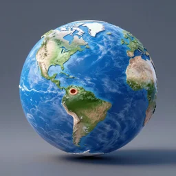 planet earth with a face on it and an open mouth, cartoonish, sci fi, artstation, detailed