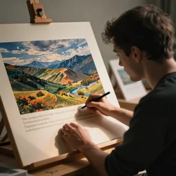 the artist is the creator of beautiful things. To reveal art and conceal the artist is art's aim. The critic is he who can translate into another manner