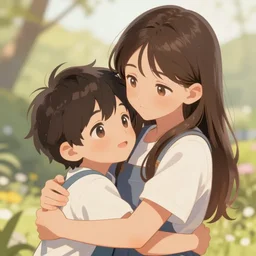 teenager girl hugs boy 1 4 yo 1 5 yo innocent love pixiv fanbox