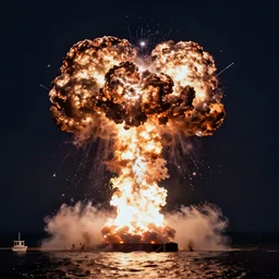 underwater nuclear explosion