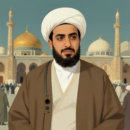 haram imam hossein, by greg rutkowski, 4 k