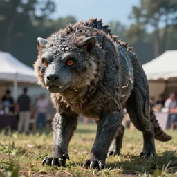 Photo of a cryptid taken at Midwest FurFest