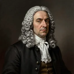 “portrait of JS Bach, amercian gothic, highly detailed, 8k, artstation”