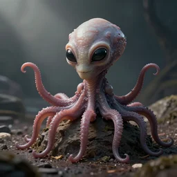 the cutest tentacled alien