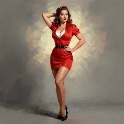 joel kinnaman pinup style full body portrait by Gil Elvgren, pinup pose, elegant, digital painting, trends on artstation, concept art