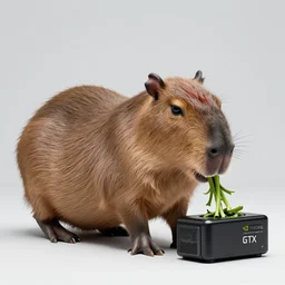 photo of a capybara eating a nvidia gtx 1 9 9 0 graphic card, eos - 1 d, f / 1. 4, iso 2 0 0, 1 / 1 6 0 s, 8 k, raw, unedited, symmetrical balance, in - frame, award - winning