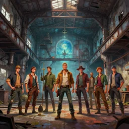abandoned industrial factory interior, highly detailed, magic fantasy, digital art, vibrant colors, keyframe illustration, trending on artstation, andreas rocha, sylvain sarrailh, darek zabrocki, finnian macmanus, dylan cole, liang mark, albert bierstadt, sung choi, peter mohrbacher, greg rutkowski