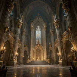 interior of a fantasy castle, highly detailed, artstation, digital art