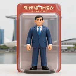 singapore prime minister, action figure