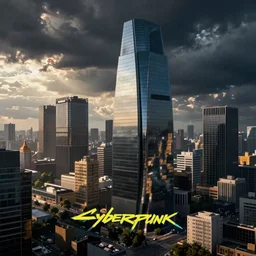 cyberpunk London, photorealistic