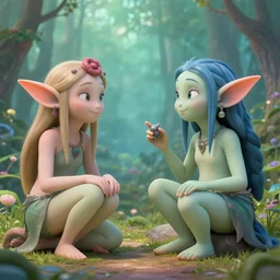 talking to DMT elves