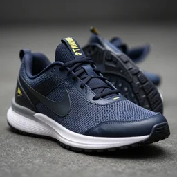 close up product still of The New Ironman Nike sneakers, 4k