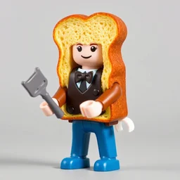 epic professional bread toast playmobil figure