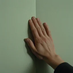 the hand around the corner, film still from the movie directed by denis villeneuve and david cronenberg with art direction by h. r. giger and bernie wrightson