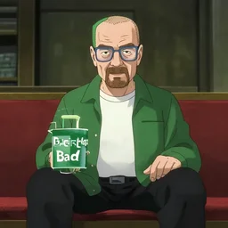 Breaking Bad adaptation, Studio Trigger, anime film still