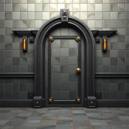 bigdoor 2, tiling wall texture from doom