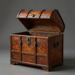 a vintage chest house, hyperrealistic, highly detailed, studio lighting, beautiful, cgssociety, artstation, 8 k, oil painting, digital art