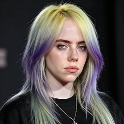 a potrait of billie e eilish as an anime character, fine, realistic, shaded, lighting, ilya, kuvshinov, katsuhiro, artgerm, jeremy, lipkin, michael, garmash, glamour, feminine, elegant, smooth, vibrant, focused, radiant, light, detailed, intricate, unreal, engine, 5