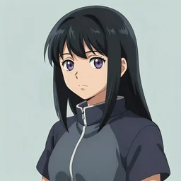 hinata hyuga, portrait, digital painting, anime key visual, artstation, kuvshinov ilya