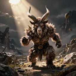 krampus attacking the viewer