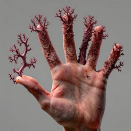 recursive branching hand fingers fractal, hands, finger, thumb, index finger, pinkie, insane, intricate, highly detailed, digital painting, artstation, concept art, smooth, sharp focus, illustration, unreal engine 5, 8 k, art by artgerm