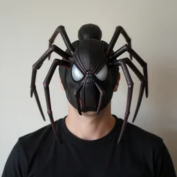 man with spider head, d & d style