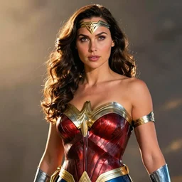 Gal Gadot as wonder woman in a vertigo comic
