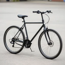 a vehicle composed of two wheels held in a frame one behind the other, propelled by pedals and steered with handlebars attached to the front wheel.