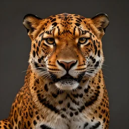 🐆 with a mustache, hyper detailed, digital art, trending in artstation, cinematic lighting, studio quality,