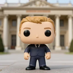 funko pop figurine of frederic worms, ecole normale superieure