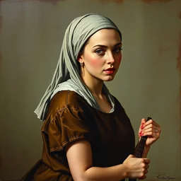 britney spears painted by vermeer