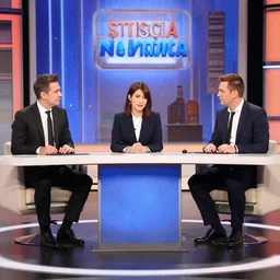 a still shot from striscia la notizia