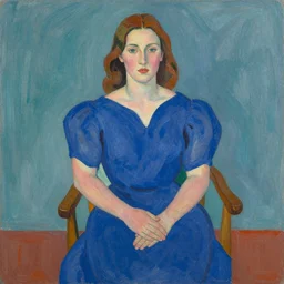 anne heche in the style of matisse
