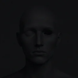 the unconscious mind, abstract art, dark surrealism, minimalism, not trending on artstation