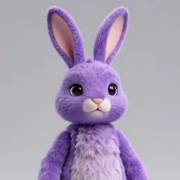 portrait of a purple bunny animatronic,digital art,ultra realistic,ultra detailed,art by greg rutkowski