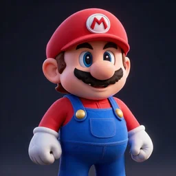 glowwave portrait of mario, au naturel, hyper detailed, digital art, trending in artstation, cinematic lighting, studio quality, smooth render, unreal engine 5 rendered, octane rendered, art style by klimt and nixeu and ian sprigger and wlop and krenz cushart.