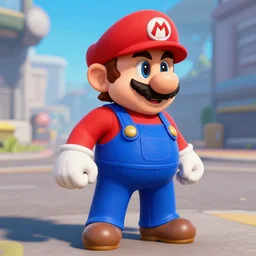 mario in half - life, in - game screenshot
