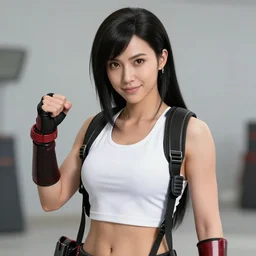 Tifa Lockhart depicted as real life character