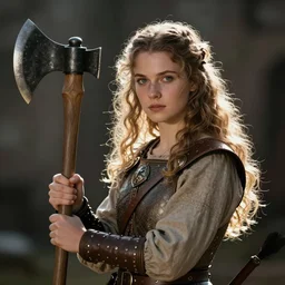 warrior with axe, history accurate, history restoration