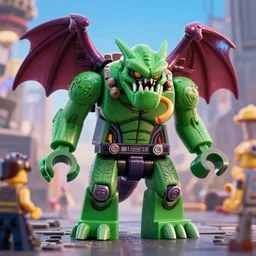 still from lego demogorgon movie