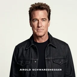 album cover for arnold schwarzenegger's new folk music album