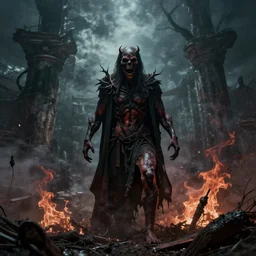 a picture of the horrors of hell t