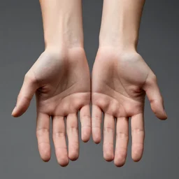 realistic hand photography by bma hand models, hand symmetry