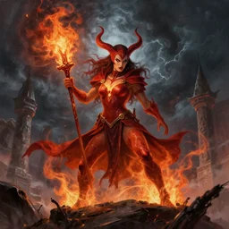 Fire Witch, Storming the empire, by Charlie Bowater