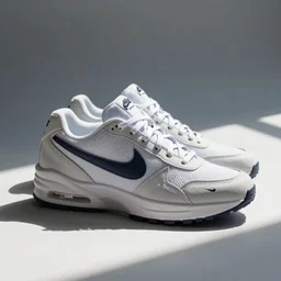 nike airship, octane render hyperrealistic, volumetric lighting and shadows