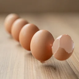 eggs dancing in a conga line