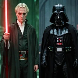 voldemort vs darth vader, movie still photo,