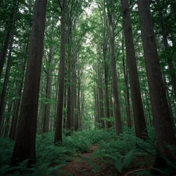 the whispering woods,